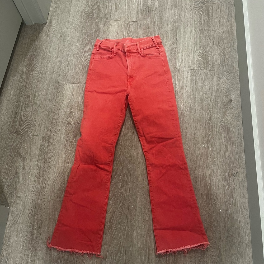 Pink MOTHER jeans